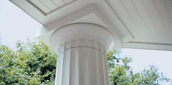 Greek Doric Wood Columns