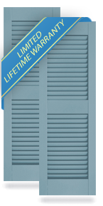 Equal Louver Atlantic Architectural Shutters