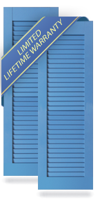 All Louver Architectural PVC Shutters