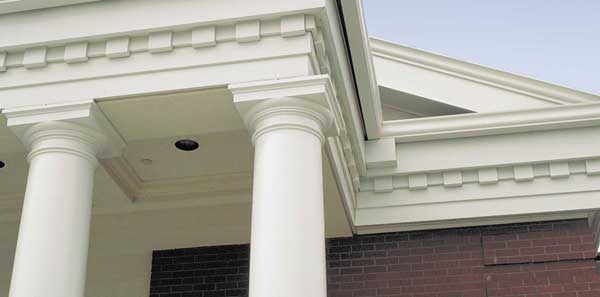 Roman Doric Wood Columns